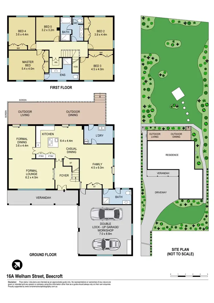 Floorplan of Homely house listing, 16A Welham Street, Beecroft NSW 2119