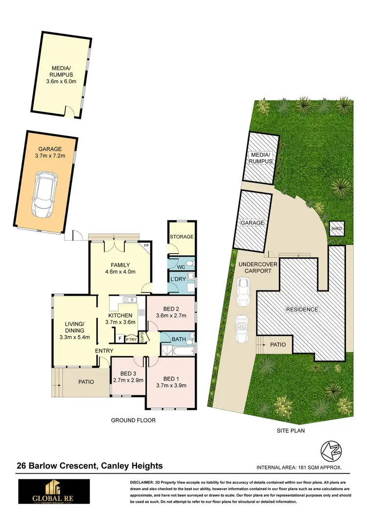Floorplan of Homely house listing, 26 Barlow Crescent, Canley Heights NSW 2166