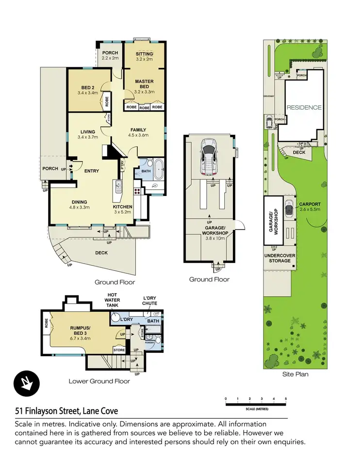 Floorplan of Homely house listing, 51 Finlayson Street, Lane Cove NSW 2066