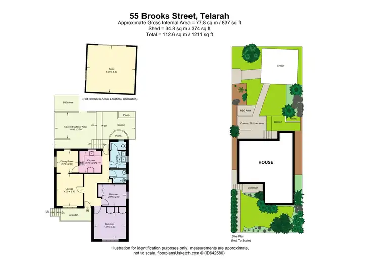 Floorplan of Homely house listing, 55 Brooks Street, Telarah NSW 2320