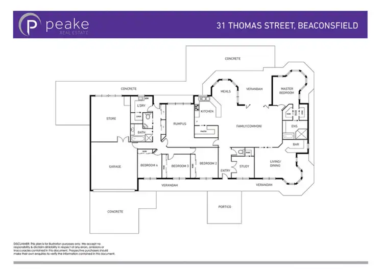 Floorplan of Homely house listing, 31 Thomas Street, Beaconsfield VIC 3807