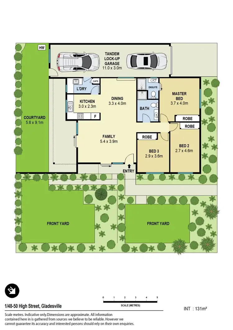 Floorplan of Homely villa listing, 1/48-50 High Street, Gladesville NSW 2111