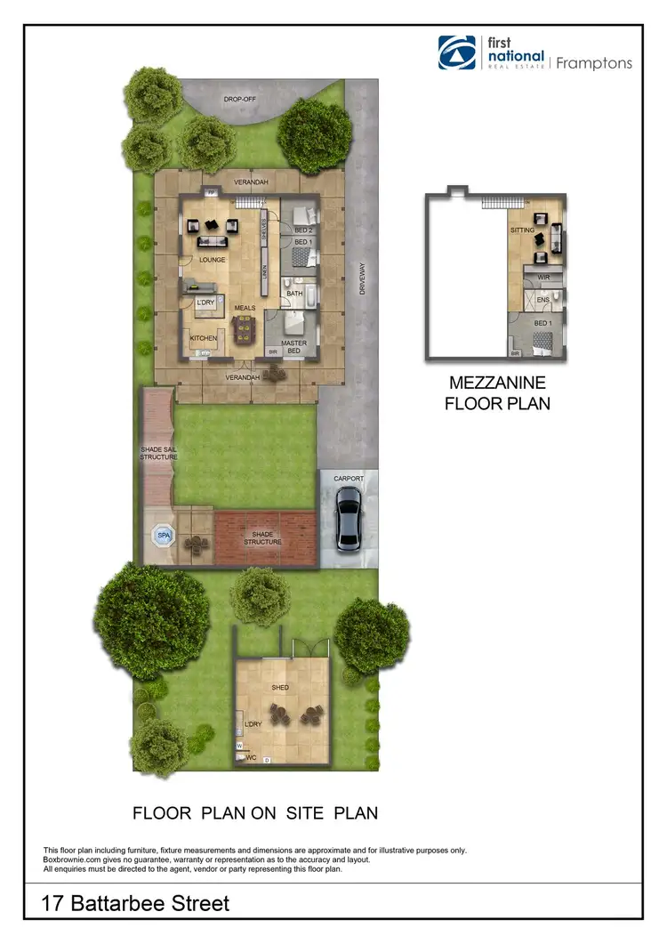 Floorplan of Homely house listing, 17 Battarbee Street, Araluen NT 870