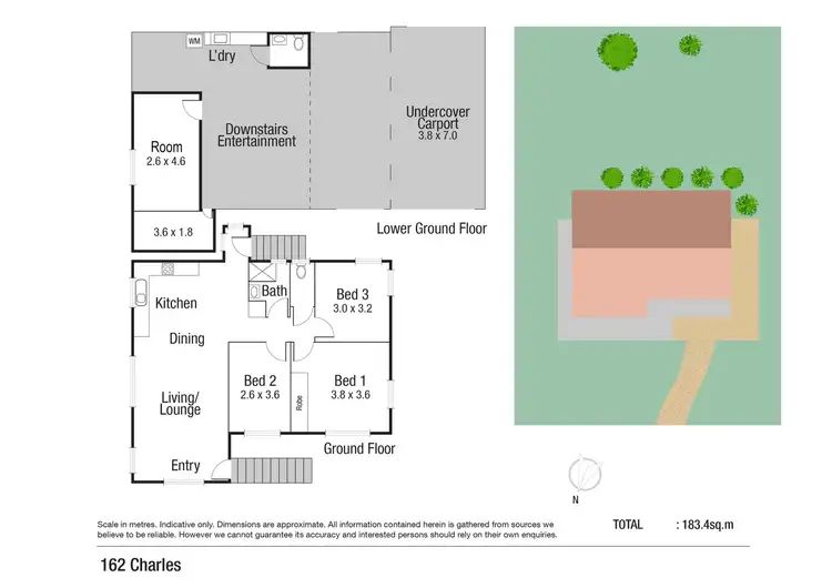 Floorplan of Homely house listing, 162 Charles Street, Cranbrook QLD 4814