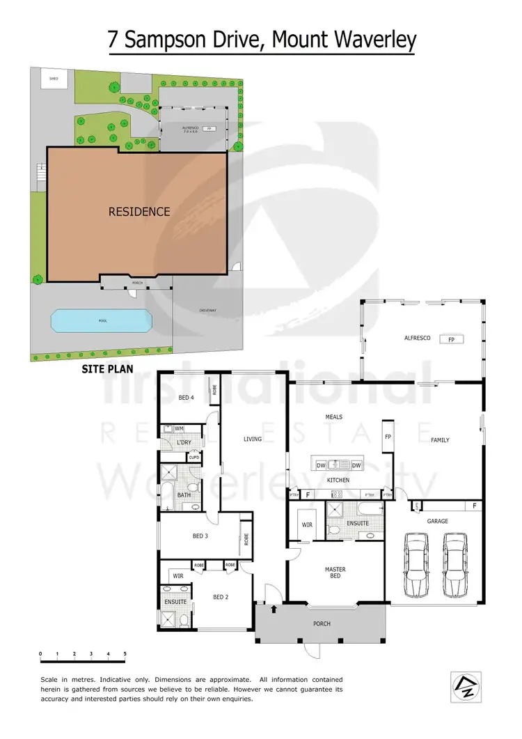 Floorplan of Homely house listing, 7 Sampson Drive, Mount Waverley VIC 3149