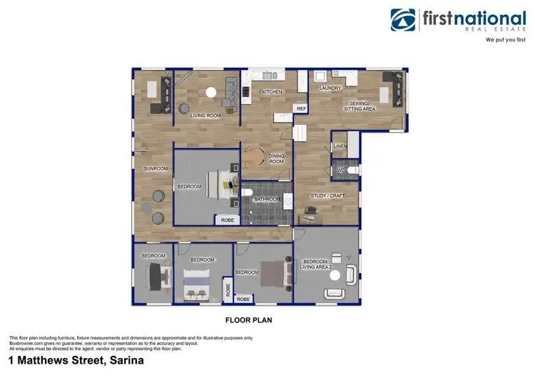 Floorplan of Homely house listing, 1 Matthews Street, Sarina QLD 4737