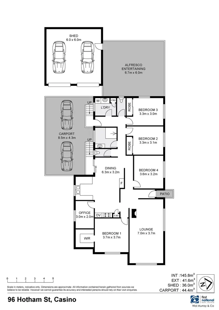 Floorplan of Homely rural property listing, 96 Hotham Street, Casino NSW 2470