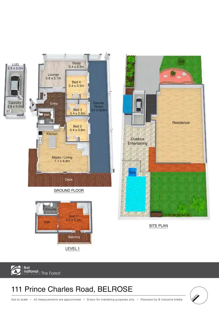 Floorplan of Homely house listing, 111 Prince Charles Road, Belrose NSW 2085