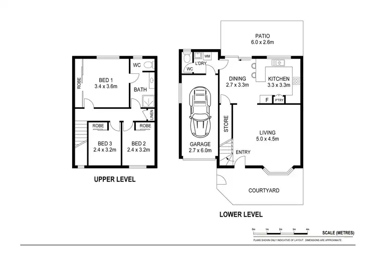 Floorplan of Homely unit listing, 1/17 Rosella Street, Bongaree QLD 4507