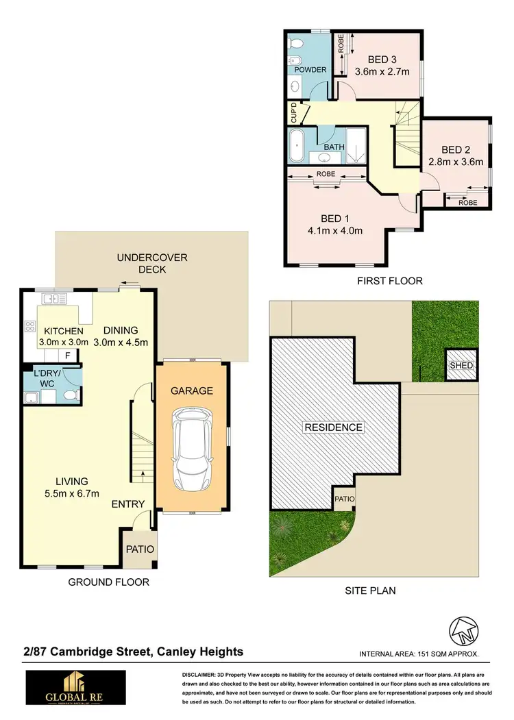 Floorplan of Homely townhouse listing, 2/87-89 Cambridge Street, Canley Heights NSW 2166
