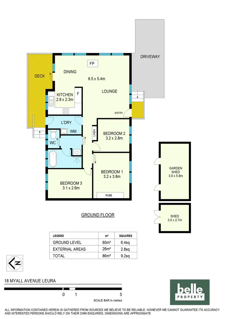 Floorplan of Homely house listing, 18 Myall Avenue, Leura NSW 2780