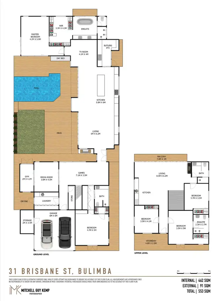 Floorplan of Homely house listing, 31 Brisbane Street, Bulimba QLD 4171