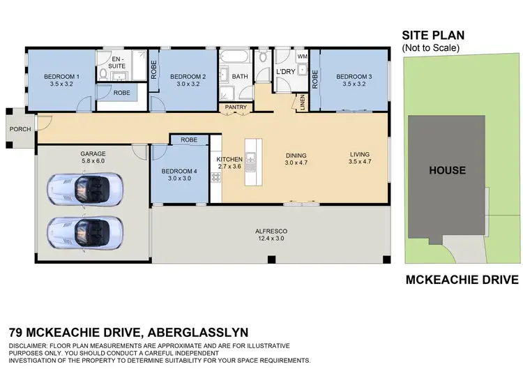 Floorplan of Homely house listing, 79 McKeachie Drive, Aberglasslyn NSW 2320