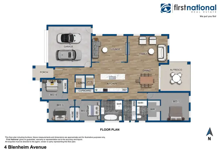 Floorplan of Homely house listing, 4 Blenheim Avenue, Oberon NSW 2787