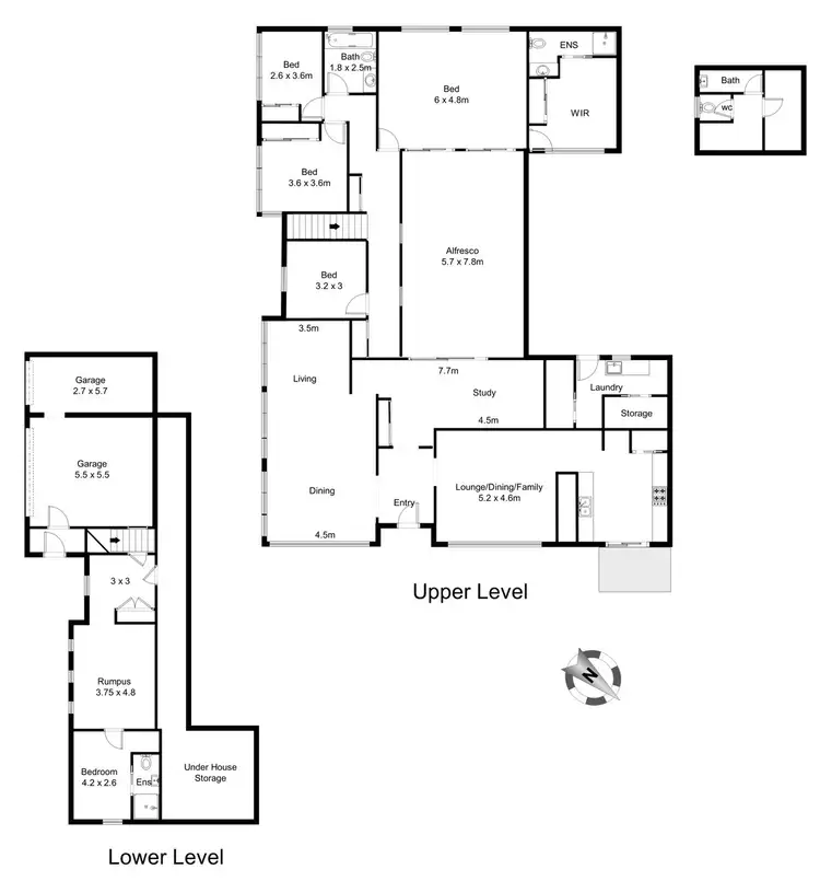 Floorplan of Homely house listing, 1 Ridge Street, Merewether NSW 2291