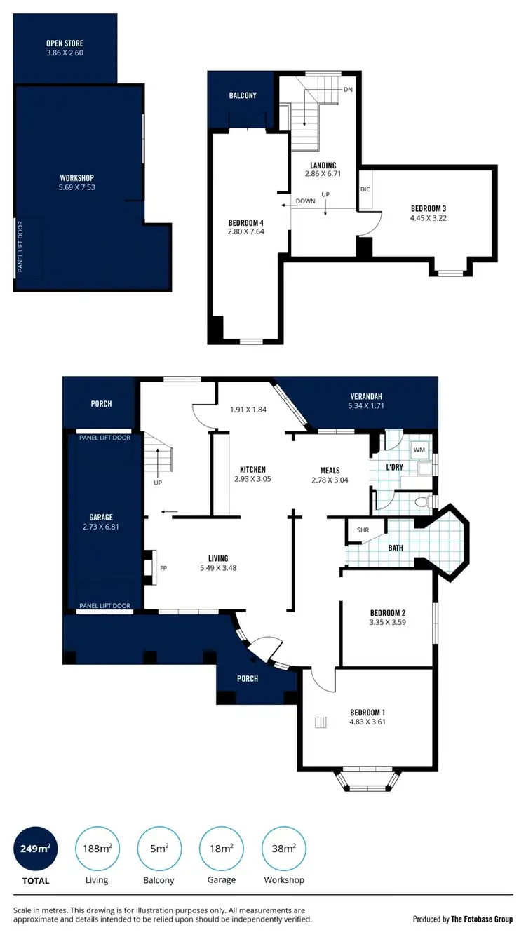 Floorplan of Homely house listing, 32 Beaven Avenue, Broadview SA 5083