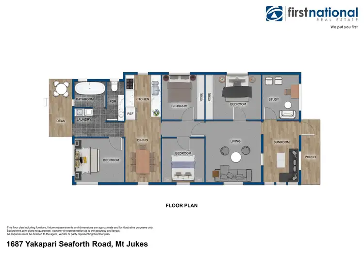Floorplan of Homely rural property listing, 1687 Yakapari-Seaforth Road, Mount Jukes QLD 4740
