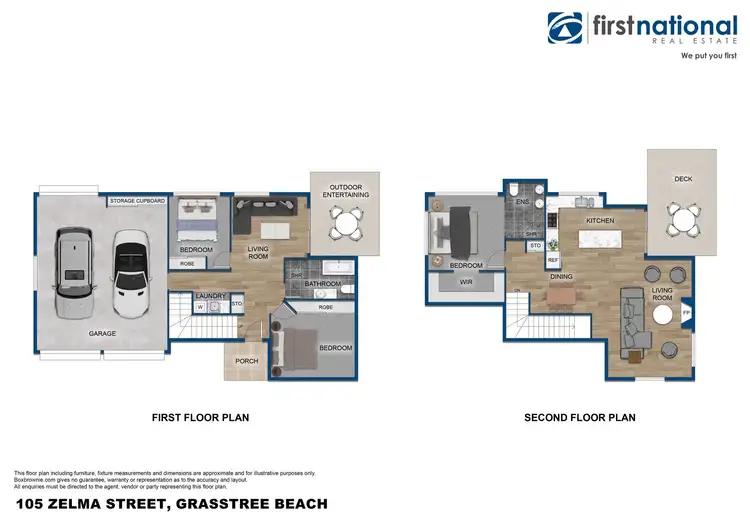 Floorplan of Homely house listing, 105 Zelma Street, Grasstree Beach QLD 4740