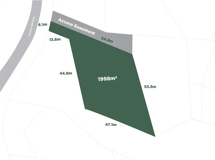Floorplan of Homely land listing, 62 Summer Hill Drive, Mooroobool QLD 4870