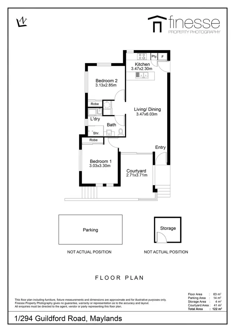 Floorplan of Homely apartment listing, 9/292-294 Guildford Road, Maylands WA 6051