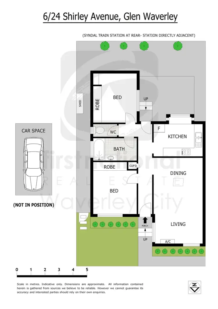 Floorplan of Homely unit listing, 6/24 Shirley Avenue, Glen Waverley VIC 3150