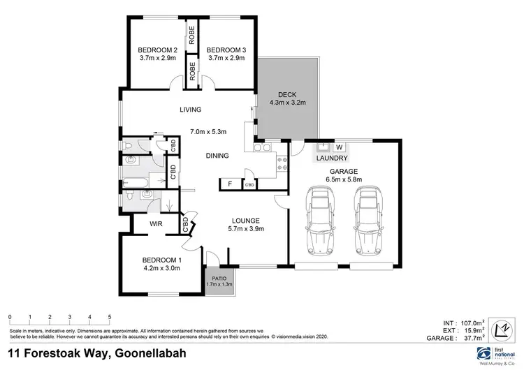 Floorplan of Homely house listing, 11 Forest Oak Way, Goonellabah NSW 2480