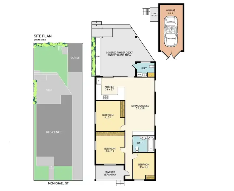 Floorplan of Homely house listing, 25 McMichael Street, Maryville NSW 2293