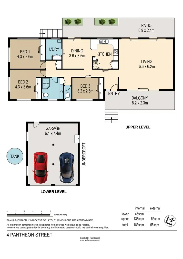 Floorplan of Homely house listing, 4 Pantheon Street, Jindalee QLD 4074