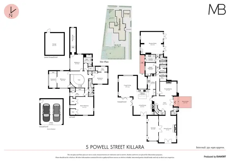 Floorplan of Homely house listing, 5 Powell Street, Killara NSW 2071