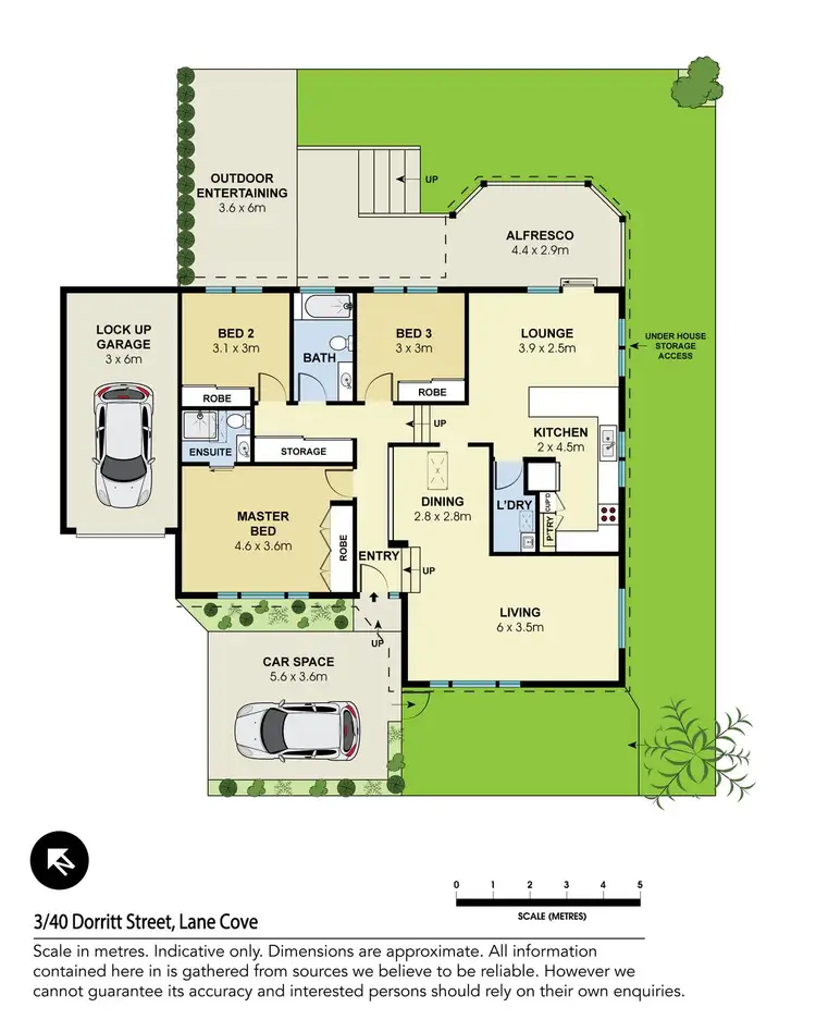 Floorplan of Homely house listing, 3/40 Dorritt Street, Lane Cove NSW 2066