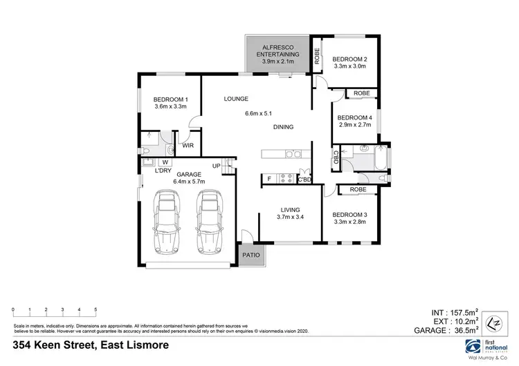 Floorplan of Homely house listing, 354 Keen Street, East Lismore NSW 2480