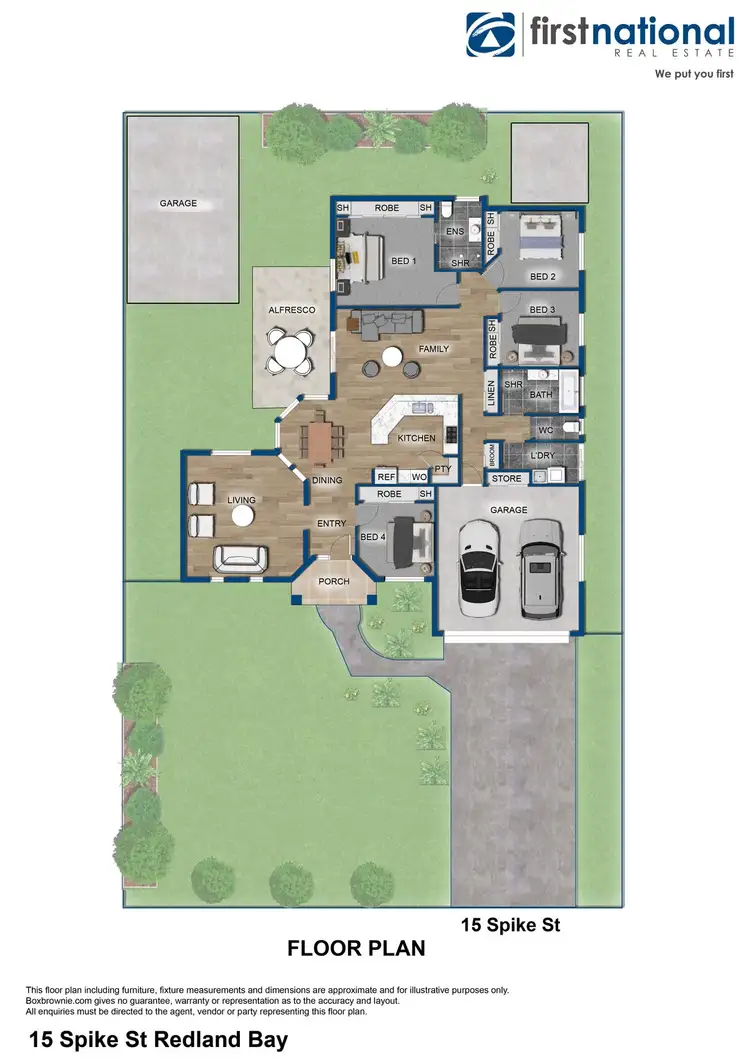 Floorplan of Homely house listing, 15 Spike Street, Redland Bay QLD 4165