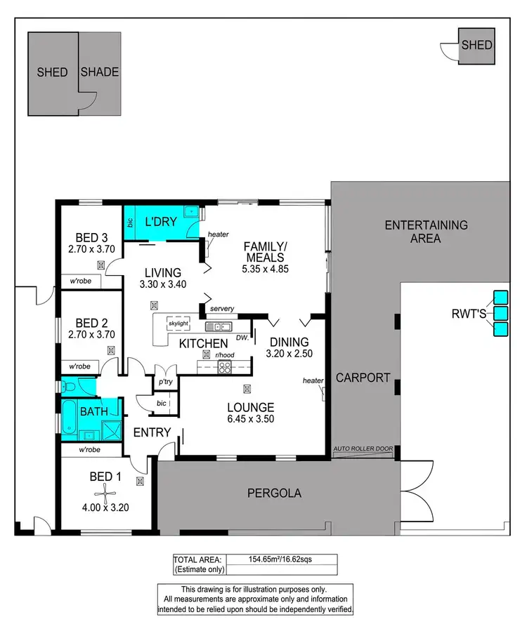 Floorplan of Homely house listing, 103 Lochside Drive, West Lakes SA 5021
