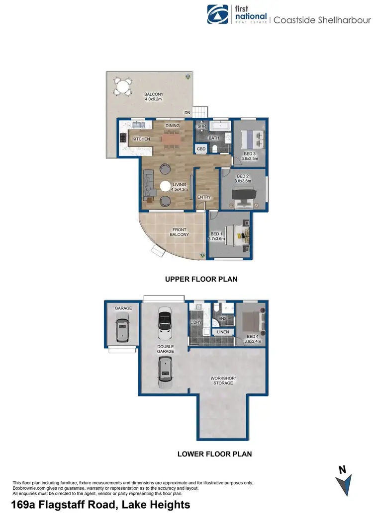 Floorplan of Homely house listing, 169A Flagstaff Road, Lake Heights NSW 2502