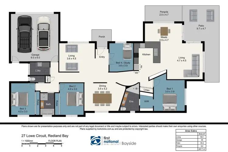 Floorplan of Homely house listing, 27 Lowe Circuit, Redland Bay QLD 4165