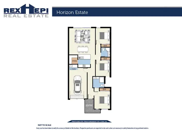 Floorplan of Homely house listing, Lot 48/175-178 Pound Road, Hampton Park VIC 3976