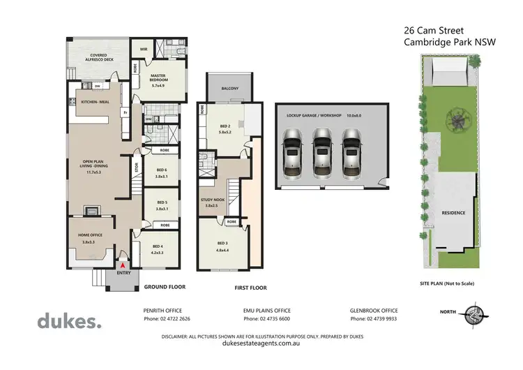Floorplan of Homely house listing, 26 Cam Street, Cambridge Park NSW 2747