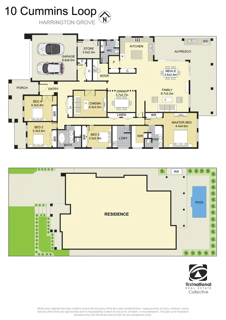 Floorplan of Homely house listing, 10 Cummins Loop, Harrington Park NSW 2567