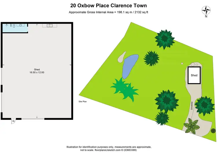 Floorplan of Homely land listing, 20 Oxbow Place, Clarence Town NSW 2321