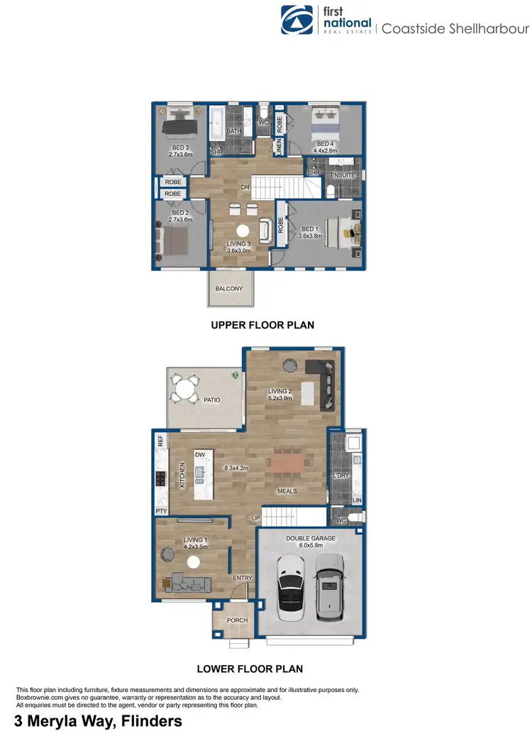 Floorplan of Homely house listing, 3 Meryla Way, Flinders NSW 2529
