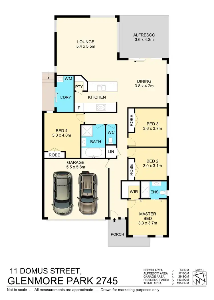 Floorplan of Homely house listing, 11 Domus Street, Glenmore Park NSW 2745