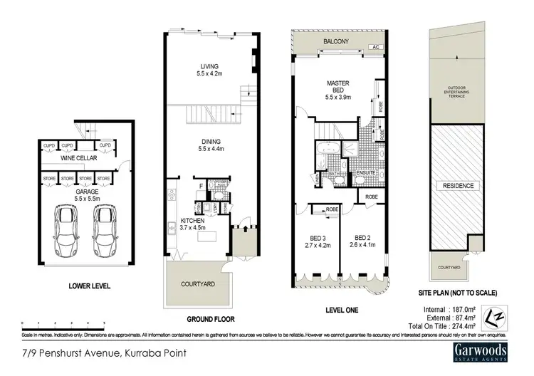 Floorplan of Homely apartment listing, 7/9 Penshurst Avenue, Kurraba Point NSW 2089