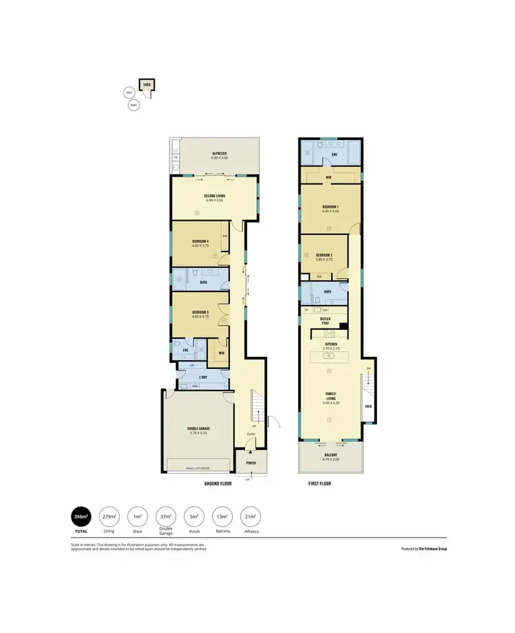 Floorplan of Homely house listing, 16 Brooklyn Avenue, Glenelg North SA 5045