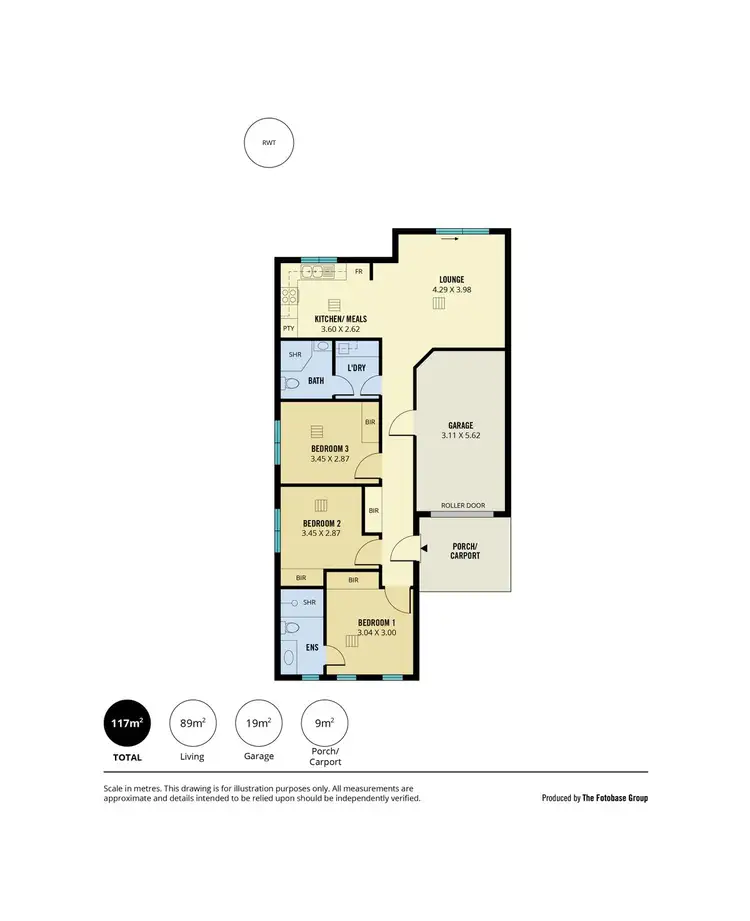 Floorplan of Homely house listing, 16B Condada Avenue, Park Holme SA 5043