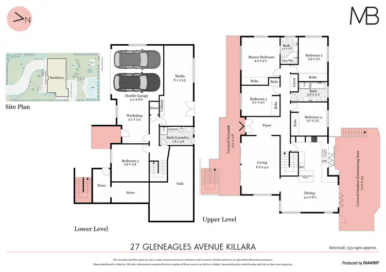 Floorplan of Homely house listing, 27 Gleneagles Avenue, Killara NSW 2071