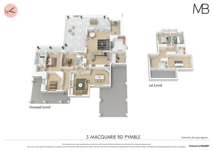 Floorplan of Homely house listing, 3 Macquarie Road, Pymble NSW 2073