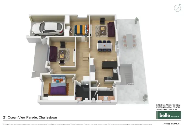 Floorplan of Homely house listing, 21 Ocean View Parade, Charlestown NSW 2290