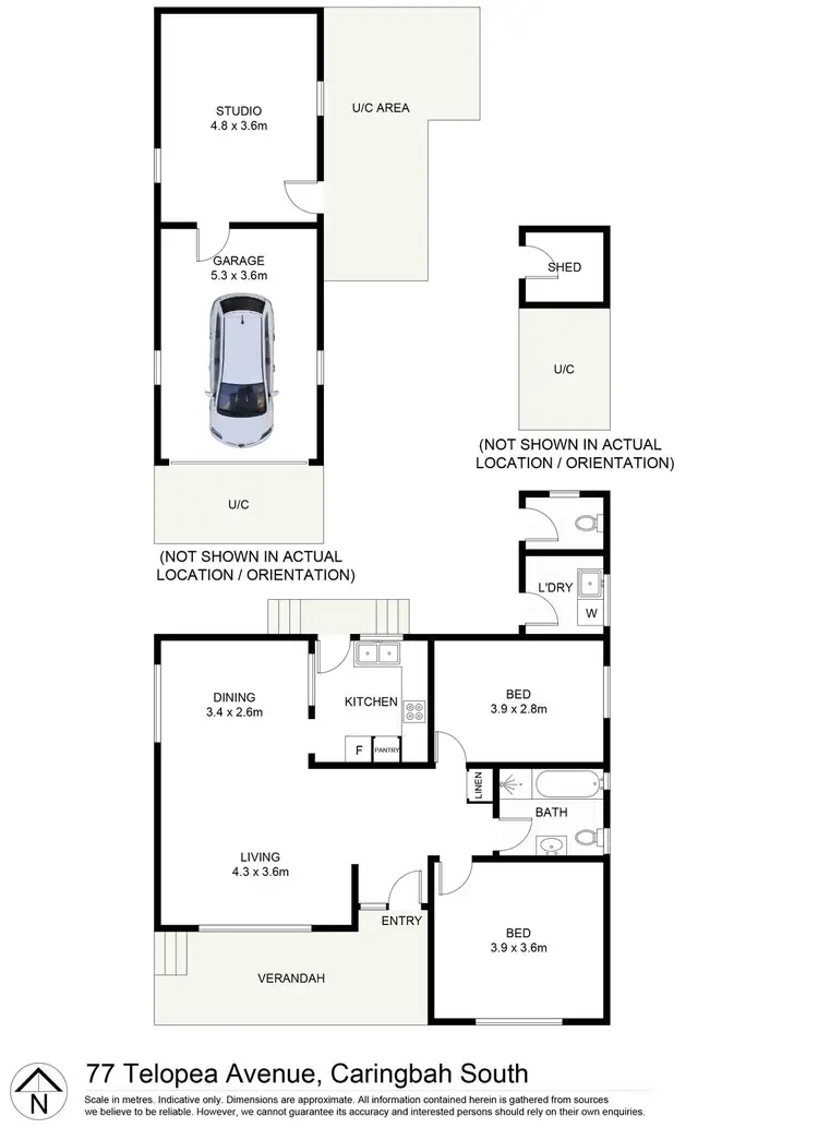 Floorplan of Homely house listing, 77 Telopea Avenue, Caringbah South NSW 2229