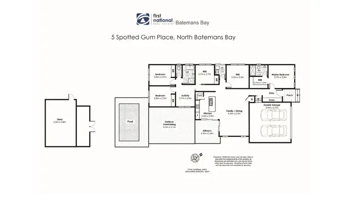 Floorplan of Homely house listing, 5 Spotted Gum Place, North Batemans Bay NSW 2536