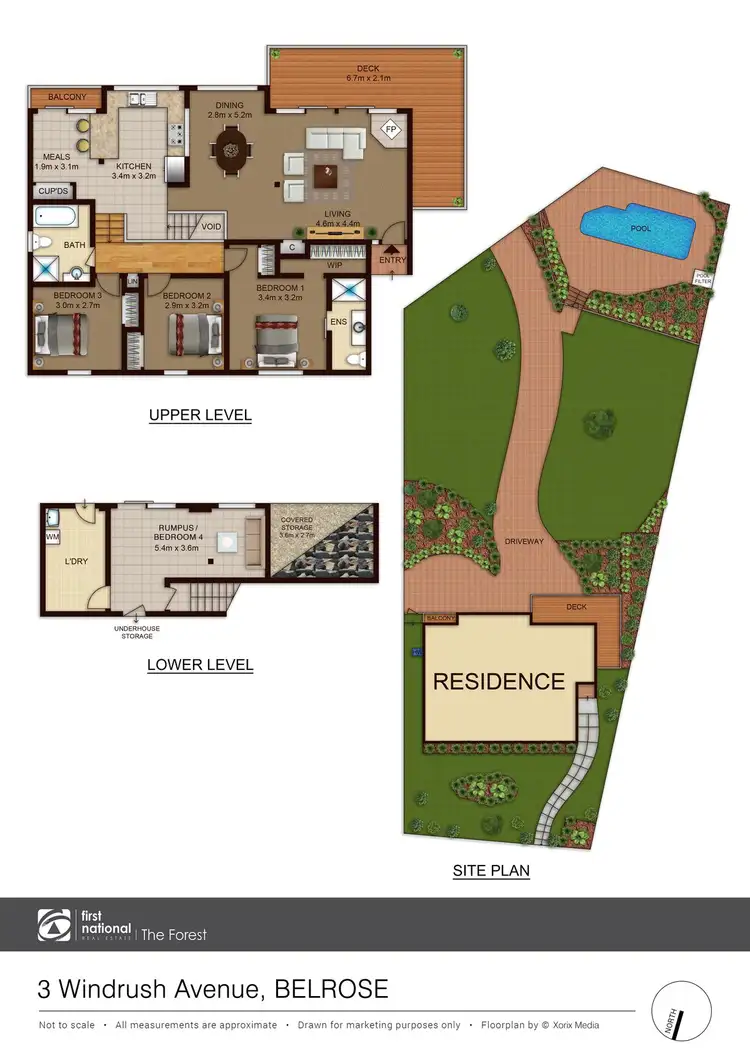 Floorplan of Homely house listing, 3 Windrush Avenue, Belrose NSW 2085